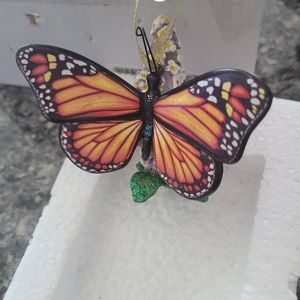 DANBURY mint collectible Butterfly collection monarch butterfly original box